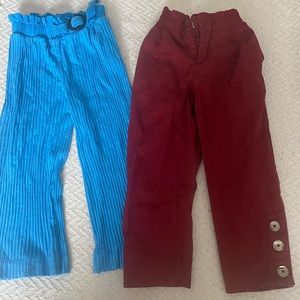 2 for $15, Zara kids wide leg pants